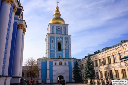 Михайлівський Золотоверхий монастир (Київ), Дзвіниця